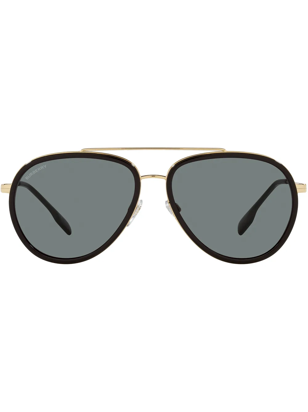 Burberry Eyewear Occhiali da sole Oliver con montatura stile pilota - Grigio