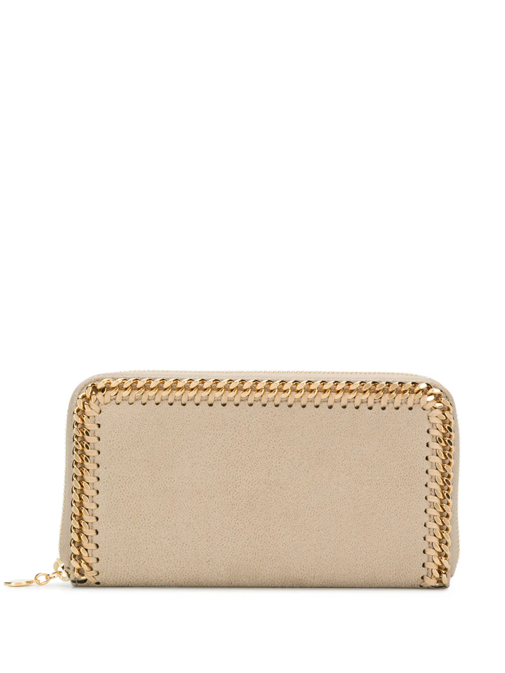 Stella McCartney Portafoglio continental Falabella - Toni neutri