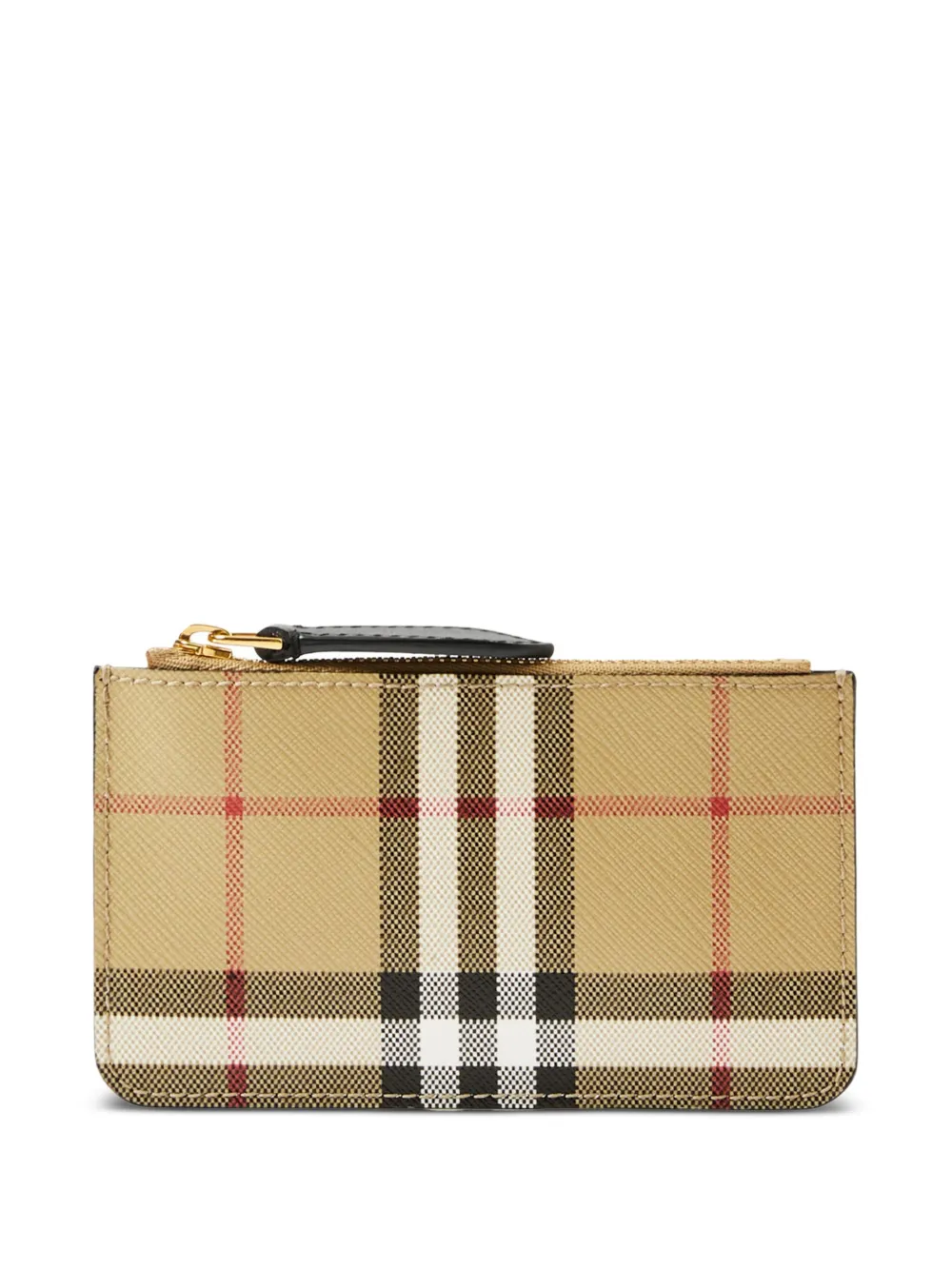 Burberry Portamonete Vintage Check - Toni neutri