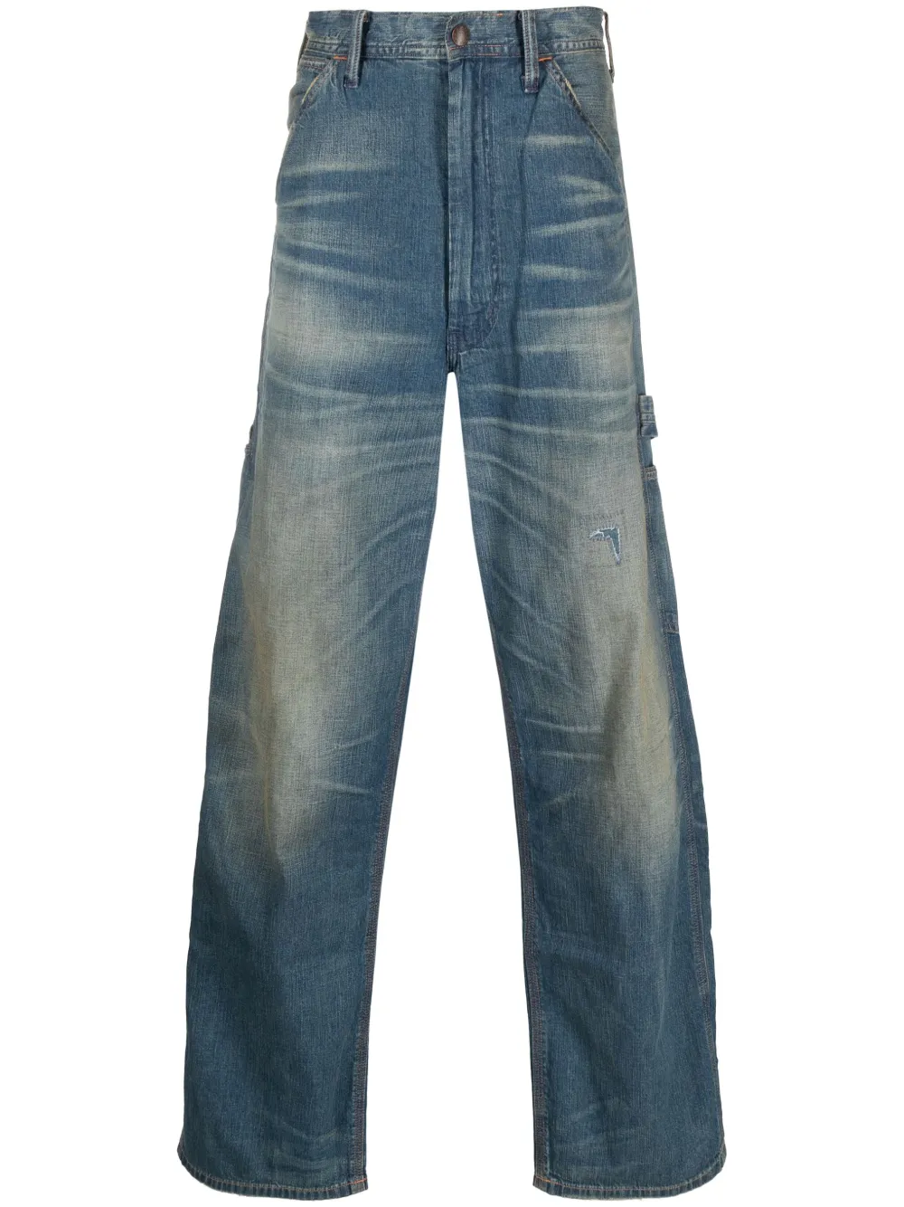 Polo Ralph Lauren Jeans dritti a vita alta - Blu