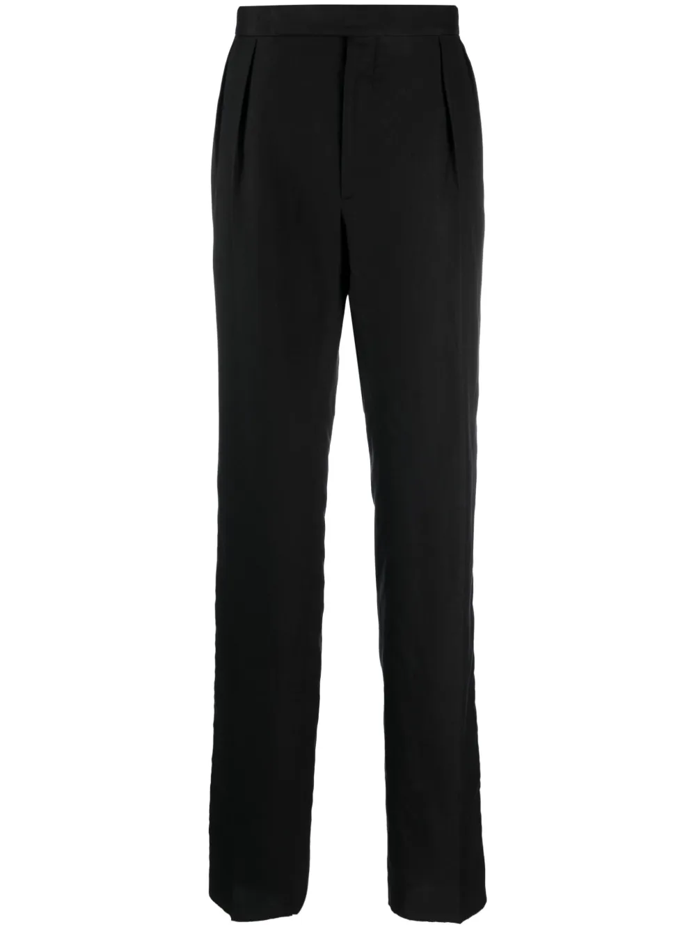 Ralph Lauren Purple Label Pantaloni sartoriali Gregory dritti - Nero