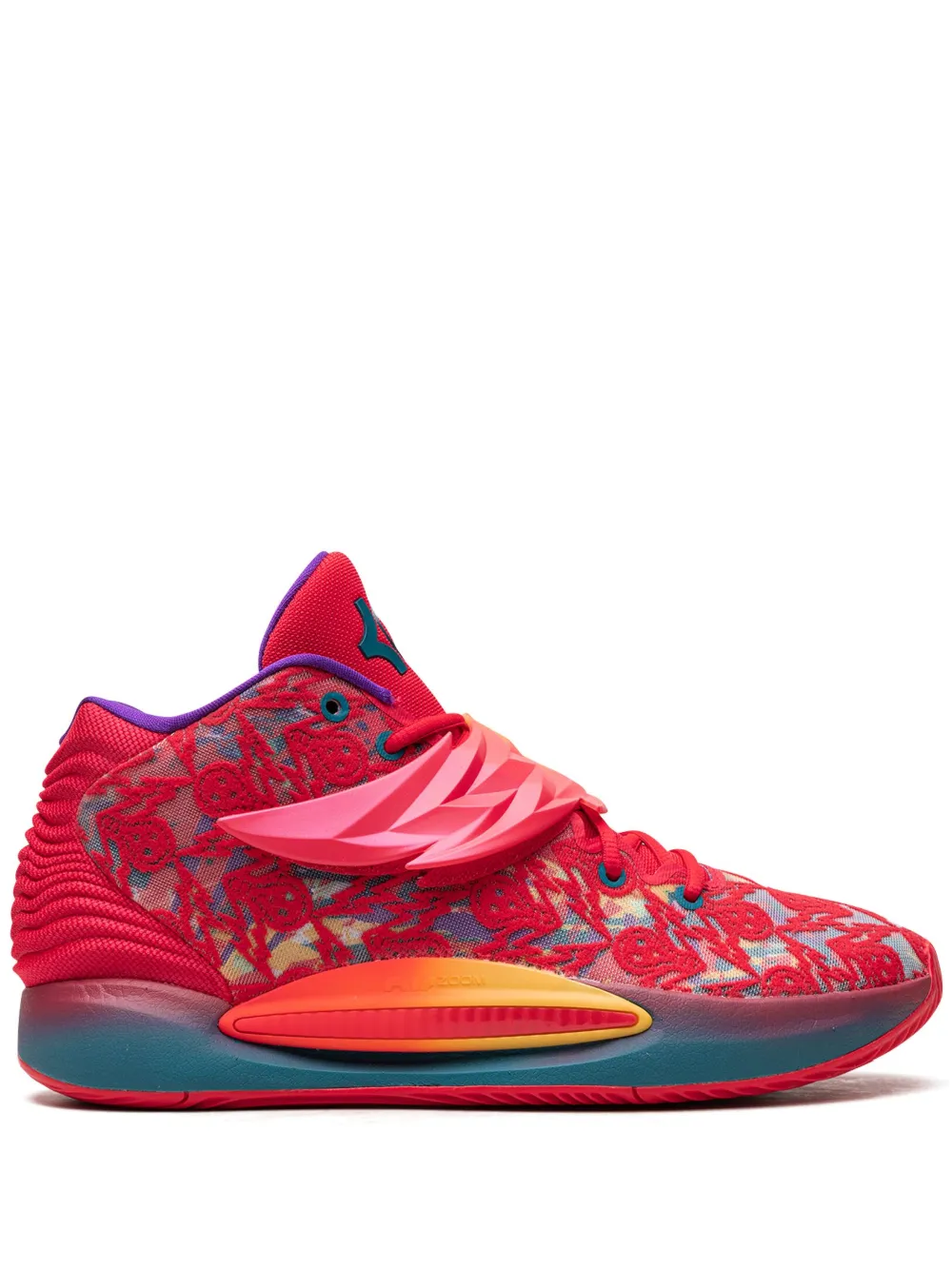 Nike Sneakers KD 14 EP Ron English 3 - Rosso