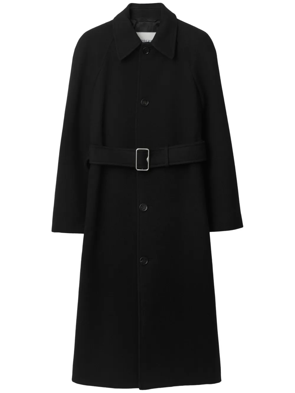 Burberry Cappotto con cintura - Nero