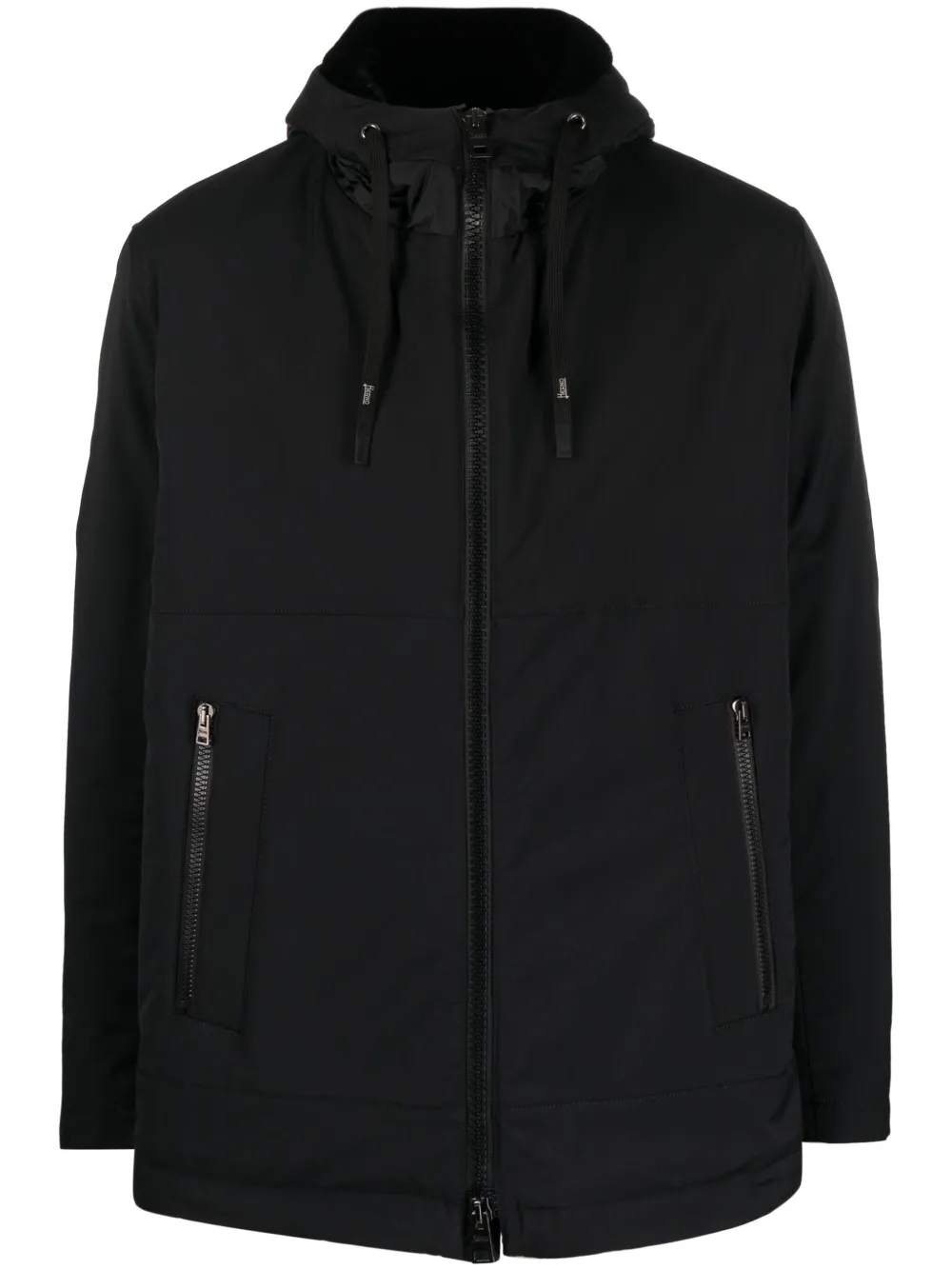 Herno Giacca con cappuccio - Nero