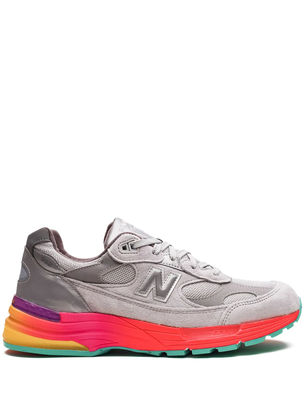 New Balance Sneakers 992 Made in USA Grey Multi - Grigio