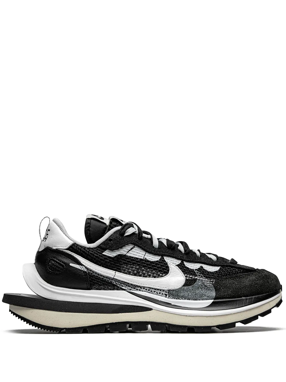 Nike Sneakers VaporWaffle Black White Nike x sacai - Nero