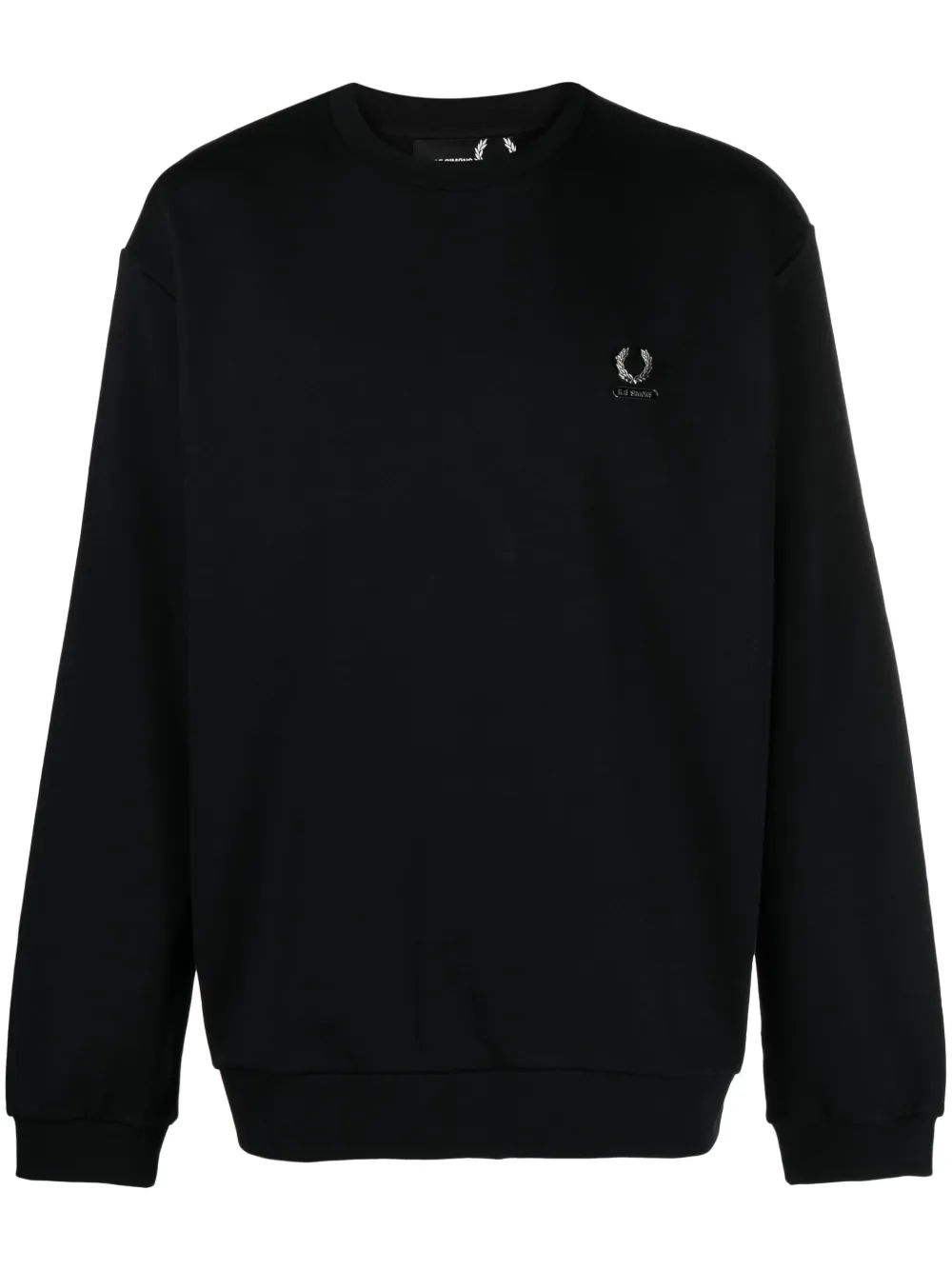 Raf Simons X Fred Perry Felpa con ricamo - Nero