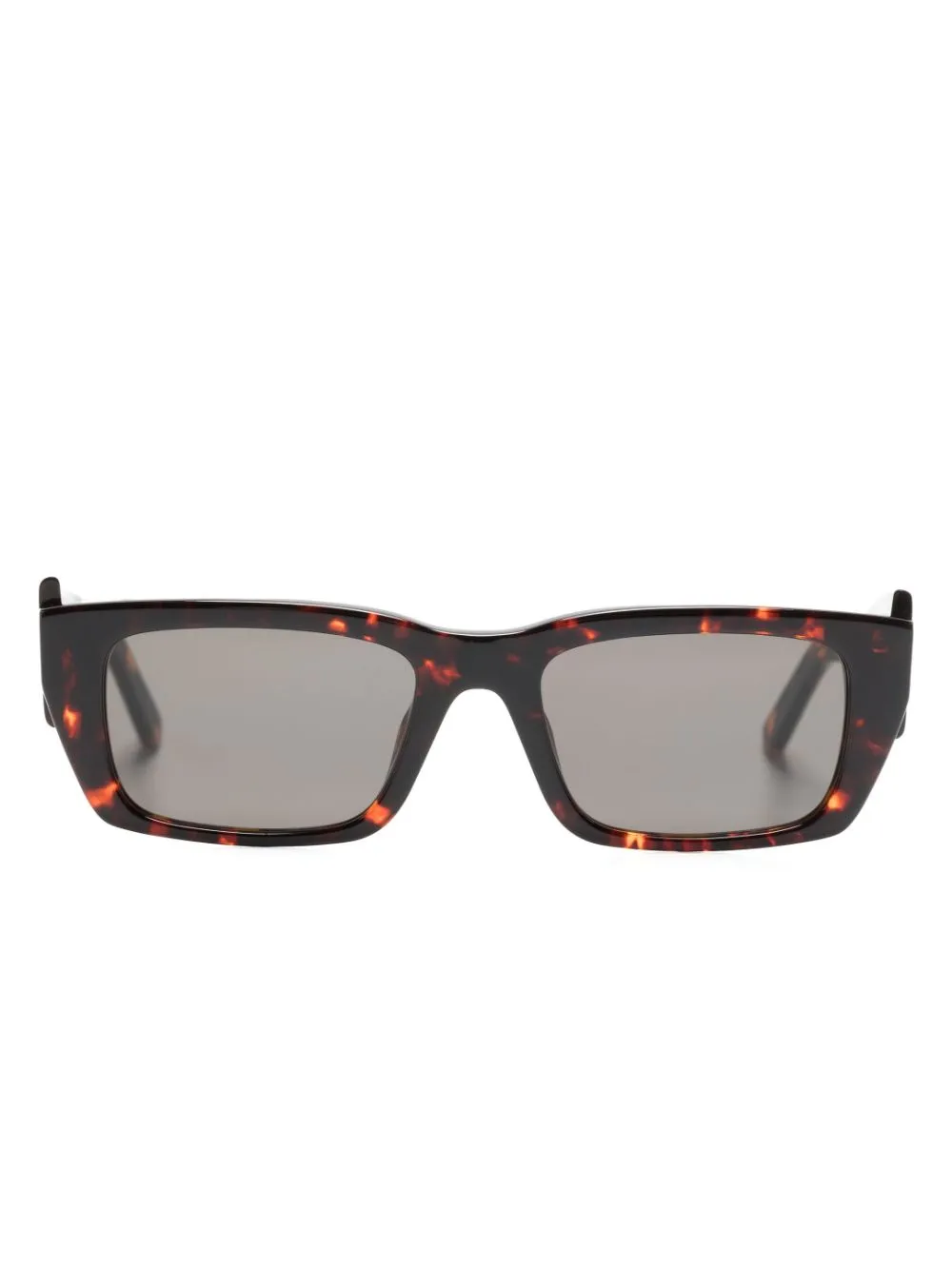 Palm Angels Occhiali da sole Palm con effetto tartarugato - 6407 HAVANA DARK GREY