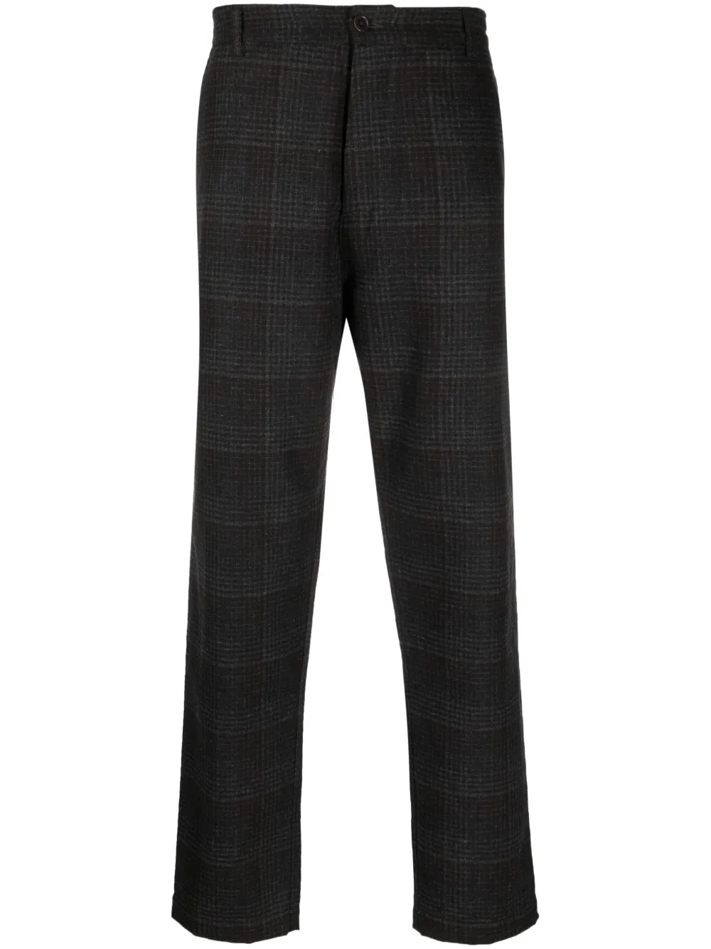 Universal Works Pantaloni a quadri - Grigio