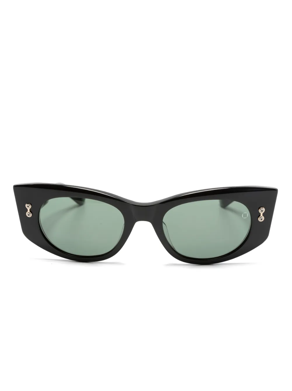 Akoni Occhiali da sole cat-eye - Nero