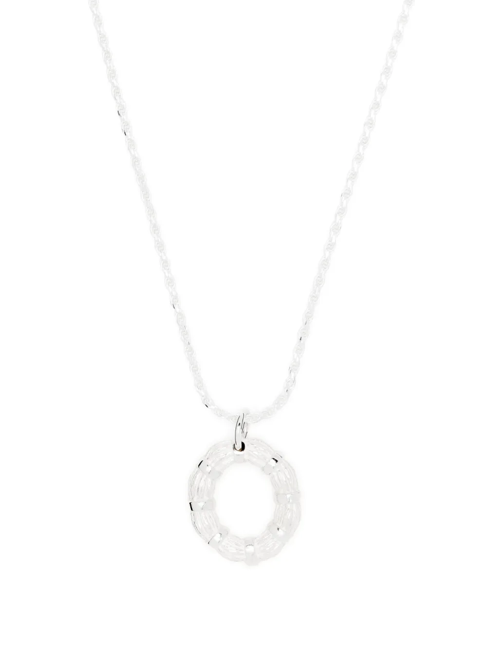 Bleue Burnham Collana con pendente Bound Willow - Argento