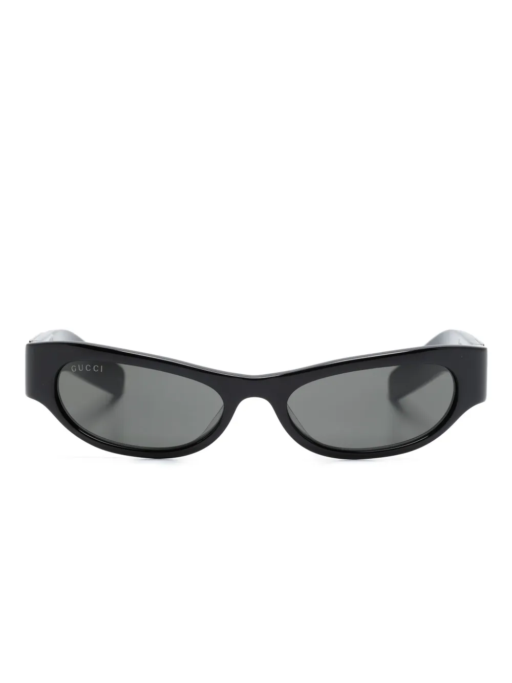 Gucci Eyewear Occhiali da sole cat-eye - Nero