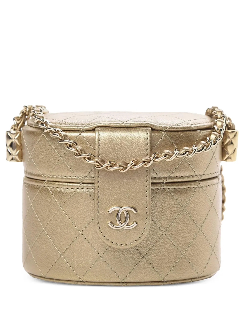 CHANEL Pre-Owned Borsa a tracolla mini - Oro