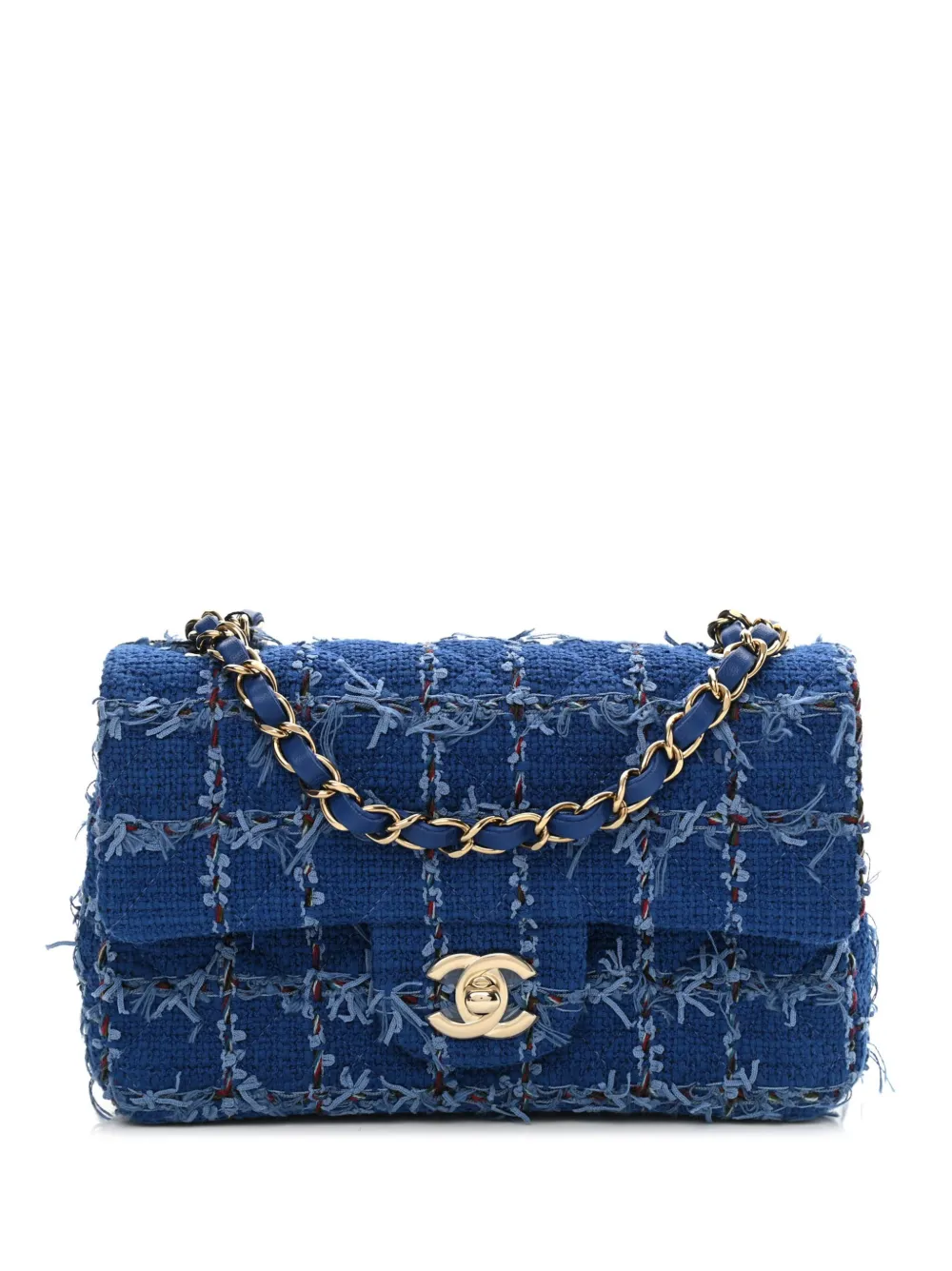 CHANEL Pre-Owned Borsa a spalla Classic Flap mini - Blu