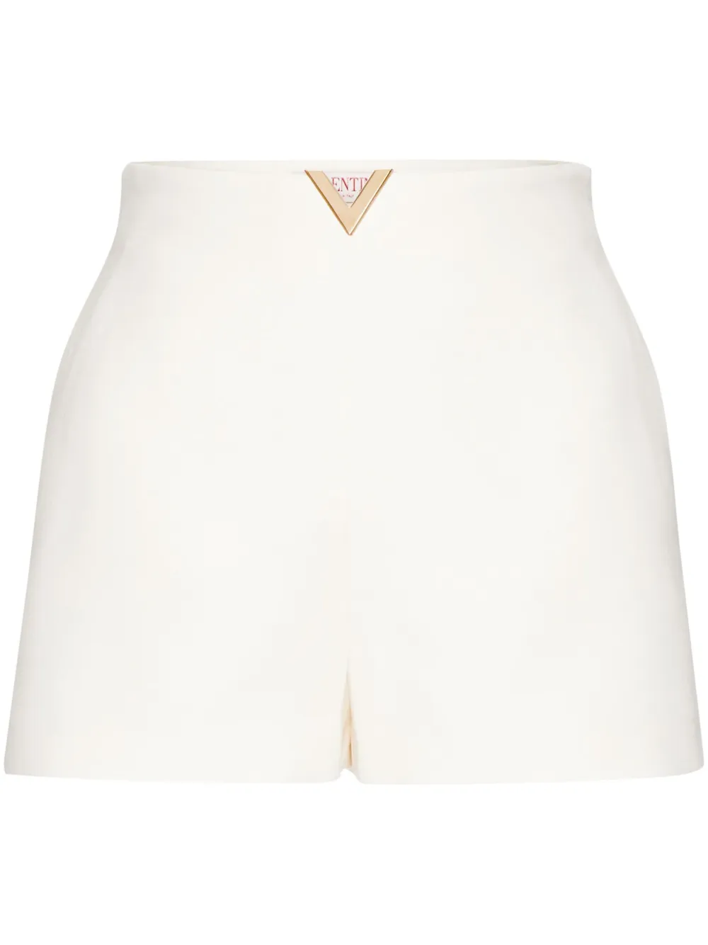 Valentino Garavani Shorts Crepe Couture sartoriali - Bianco