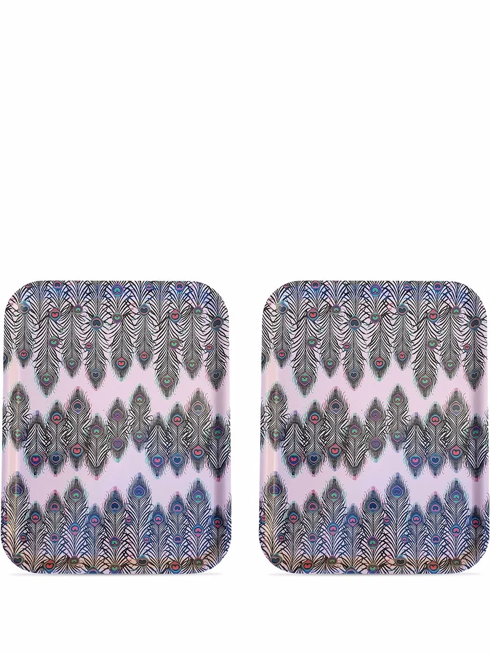 Les-Ottomans Set di vassoi Les Ottomans x Matthew Williamson - Multicolore