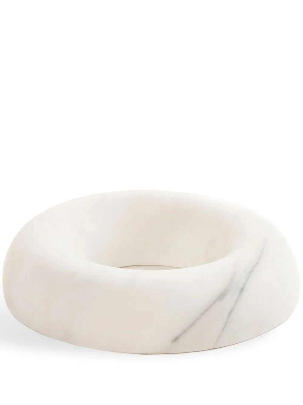 Bloc Studios Oggetto decorativo Marmo Donuts - Bianco