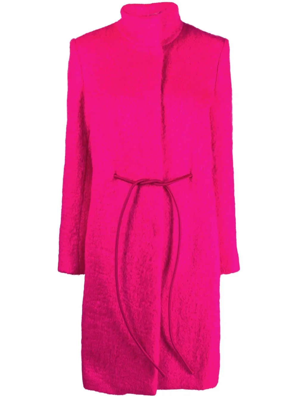 Genny Cappotto con cintura - Rosa