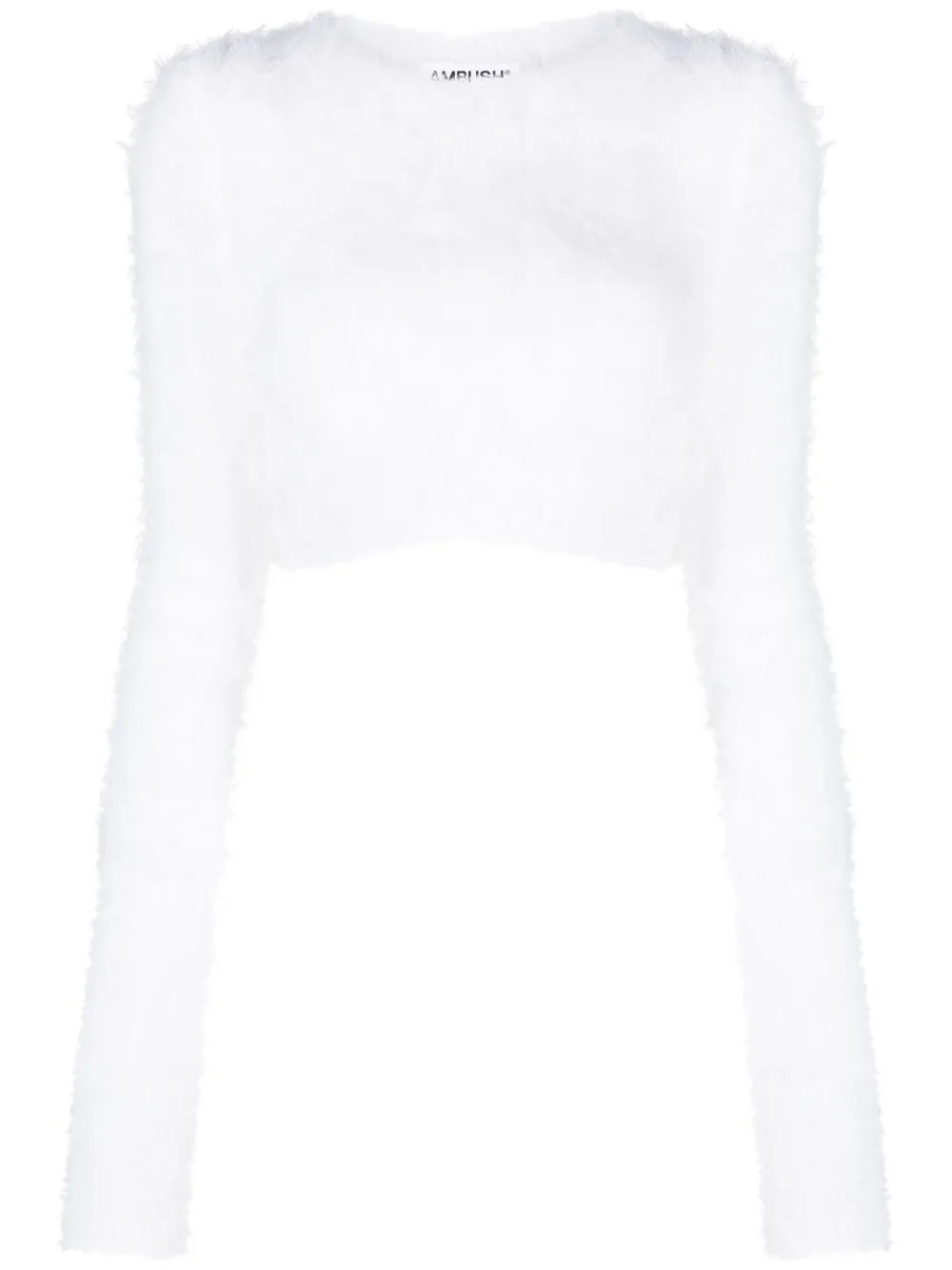 AMBUSH Maglione crop - Bianco