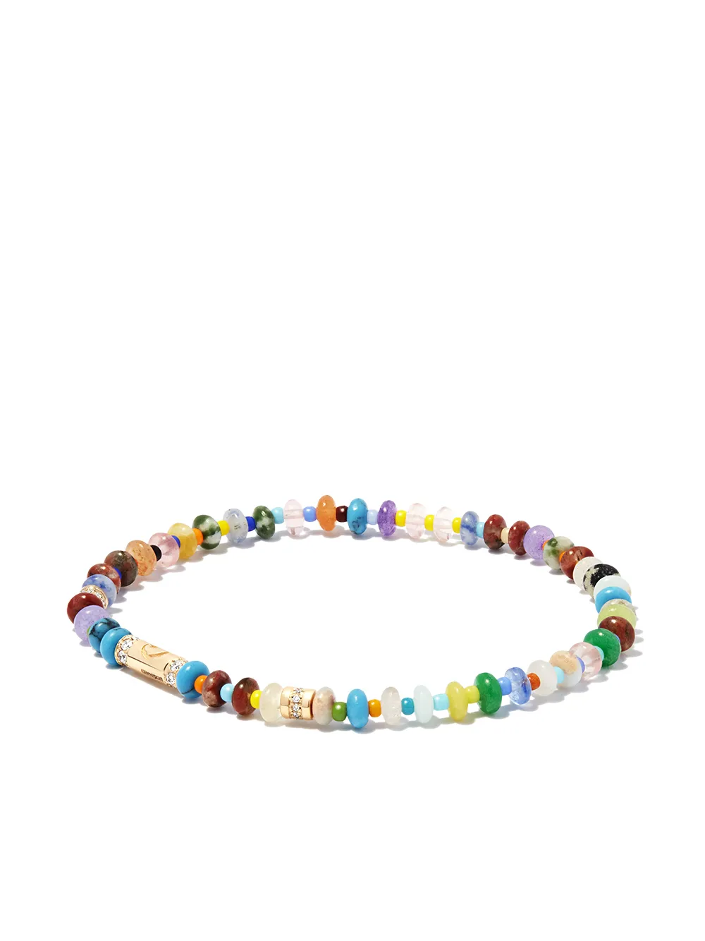 LUIS MORAIS Bracciale Moonstar in oro giallo 14kt