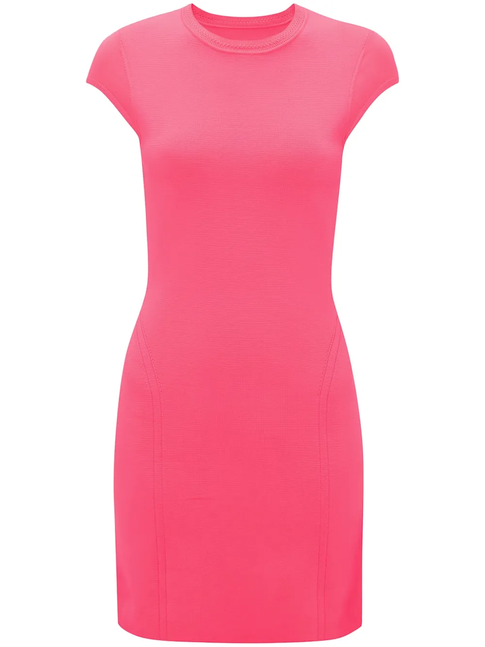 Victoria Beckham Abito corto girocollo - Rosa