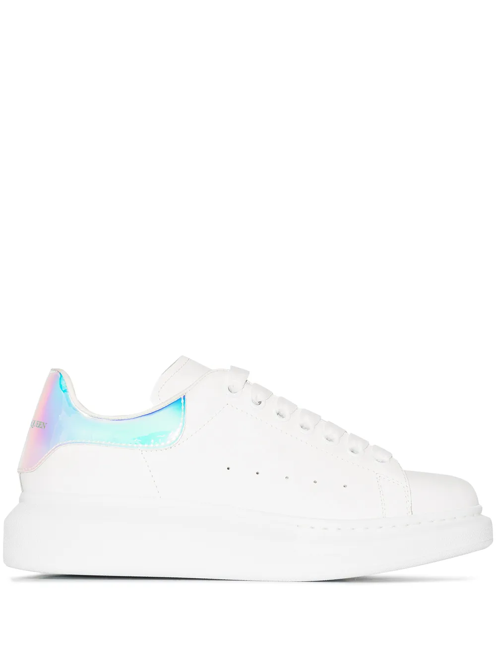 Alexander McQueen Sneakers con suola oversize - Bianco