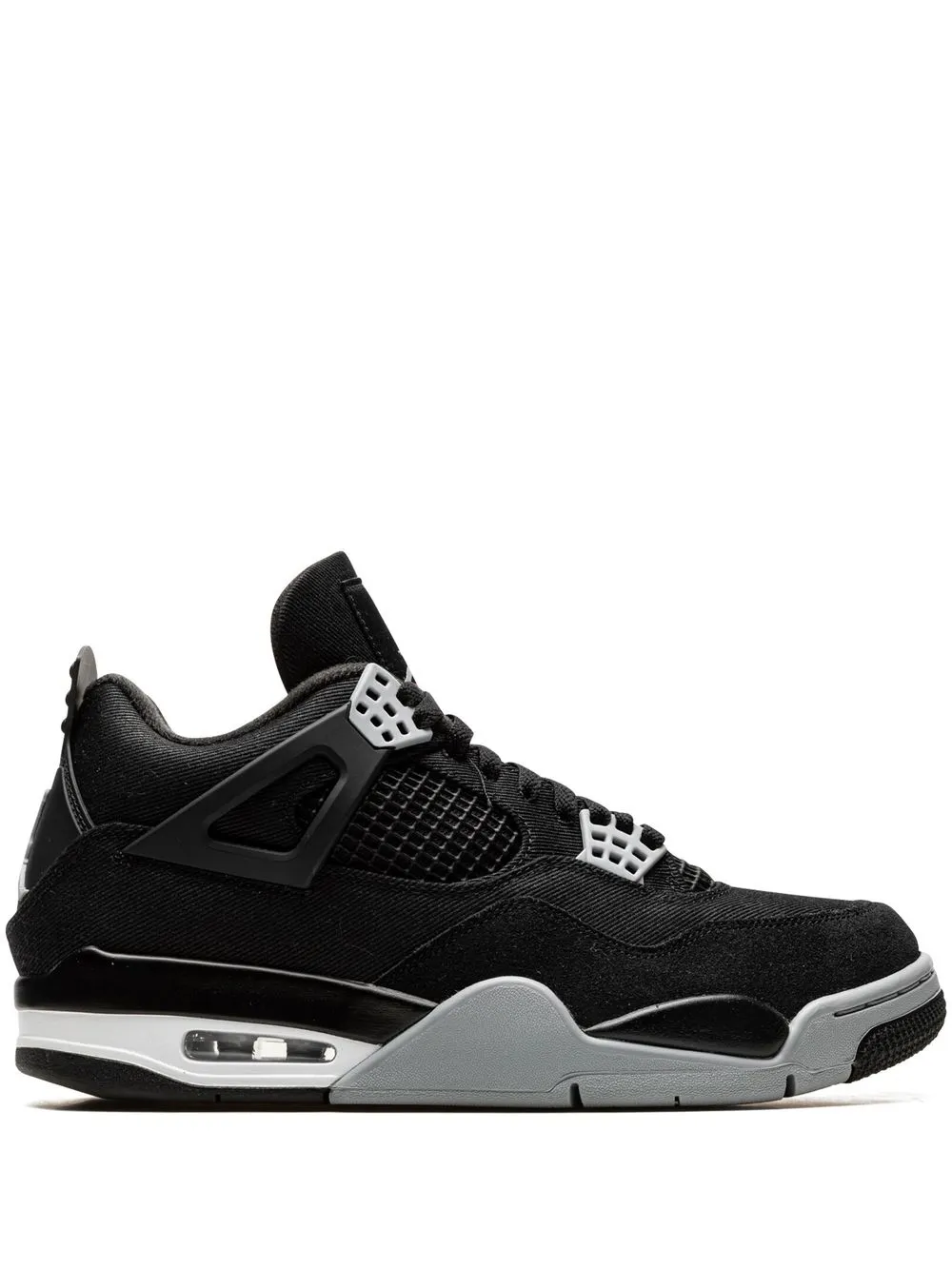 Jordan Sneakers Air Jordan 4 Black Canvas - Nero