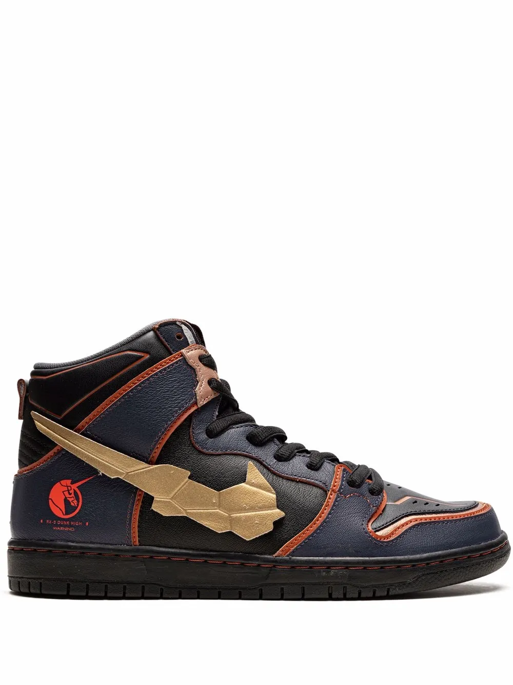 Nike Sneakers alte Nike x Gundam Nike SB Dunk High Banshee - Blu