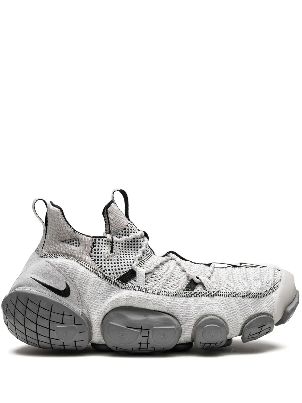 Nike Sneakers ISPA Link Light Iron Ore Smoke Grey - Grigio