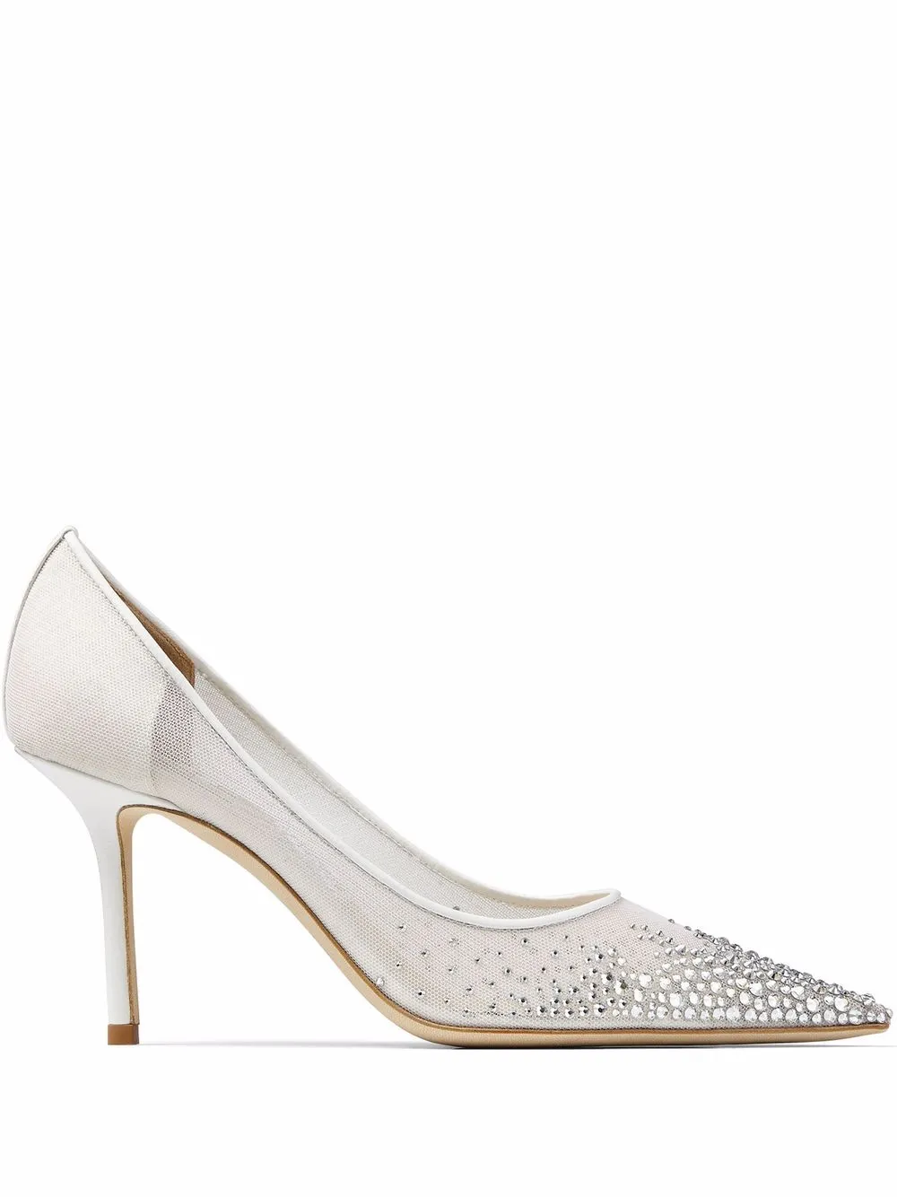 Jimmy Choo Pumps Love 85mm - Bianco