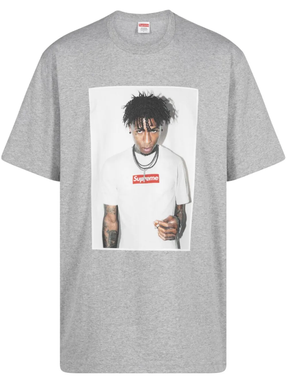 Supreme T-shirt NBA Youngboy - Grigio