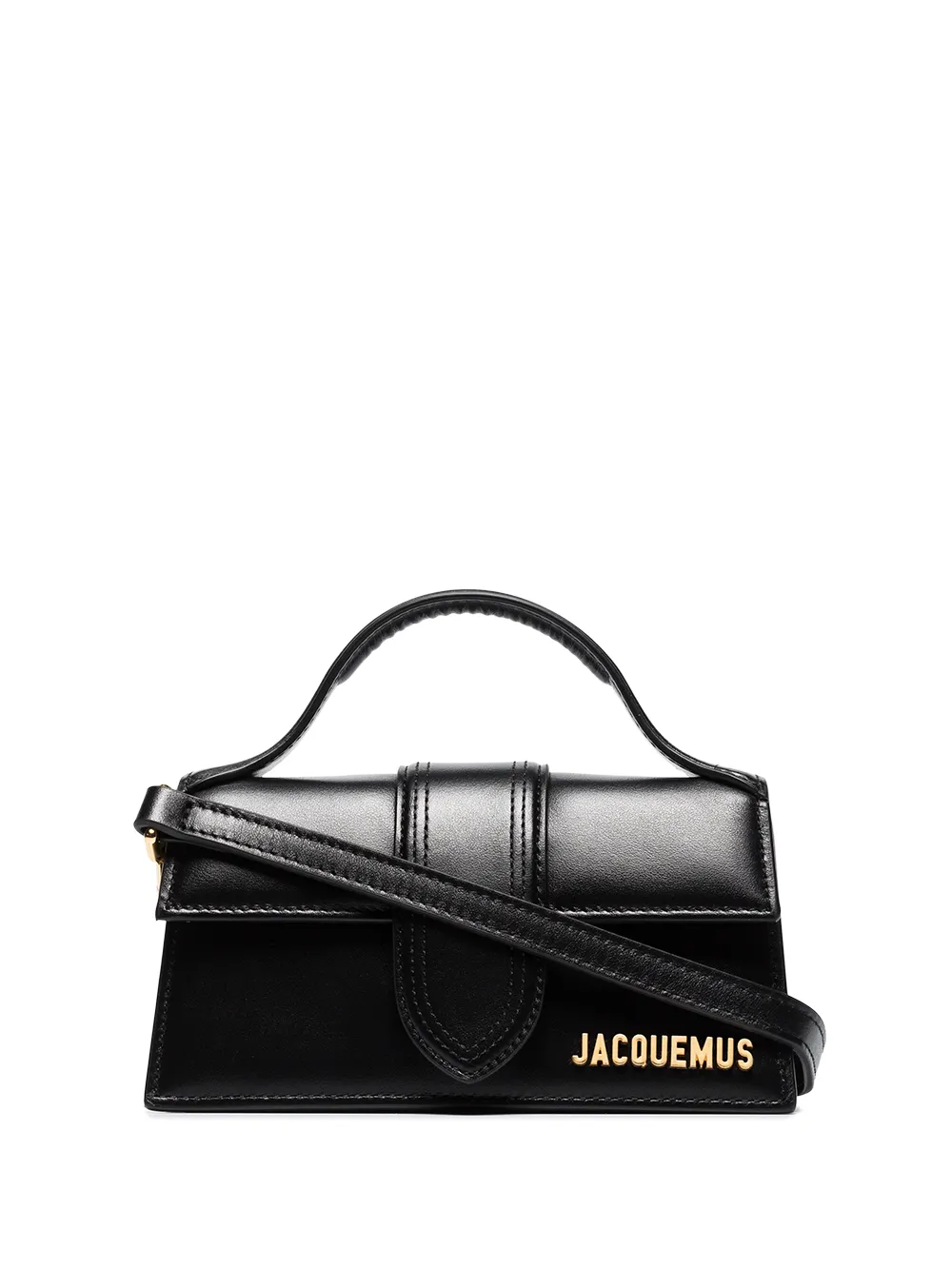 Jacquemus Borsa tote Le Bambino in pelle - Nero