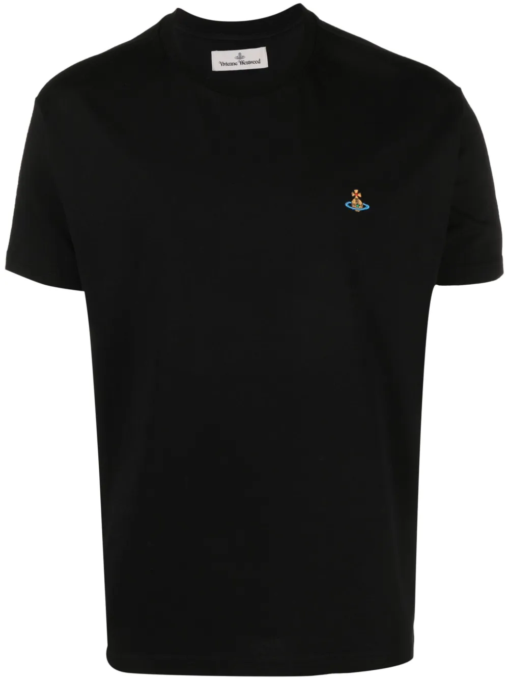 Vivienne Westwood T-shirt con ricamo - Nero