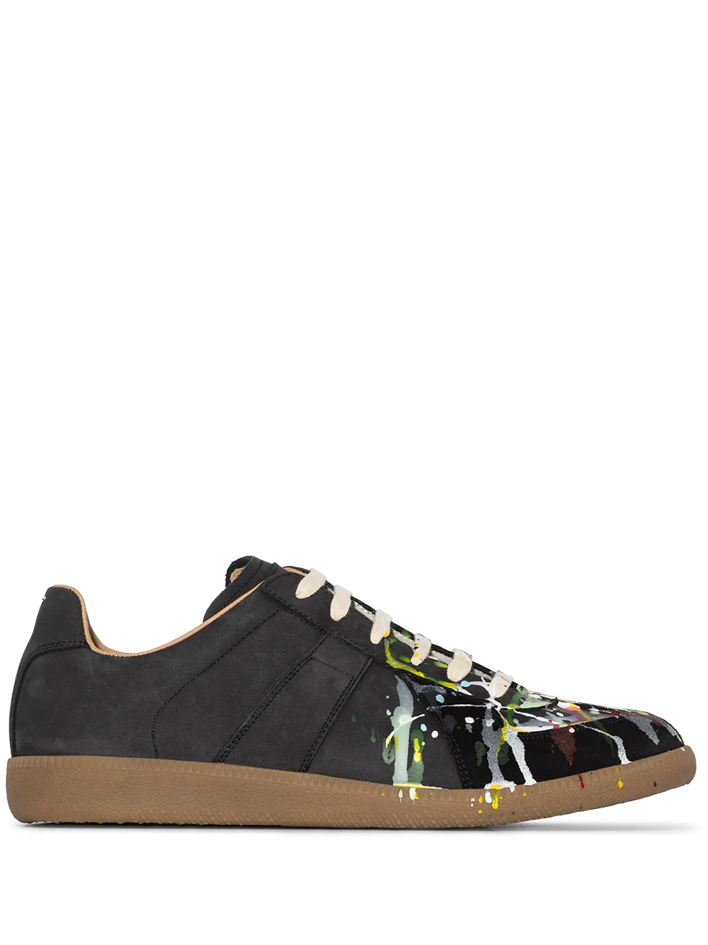 Maison Margiela Sneakers Paint Replica - Nero