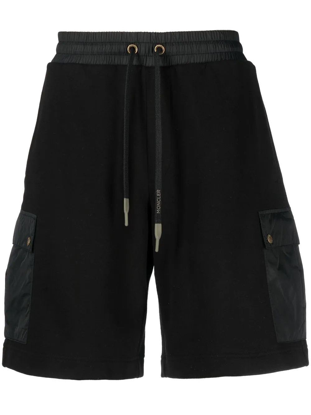 Moncler Shorts con applicazione - Nero