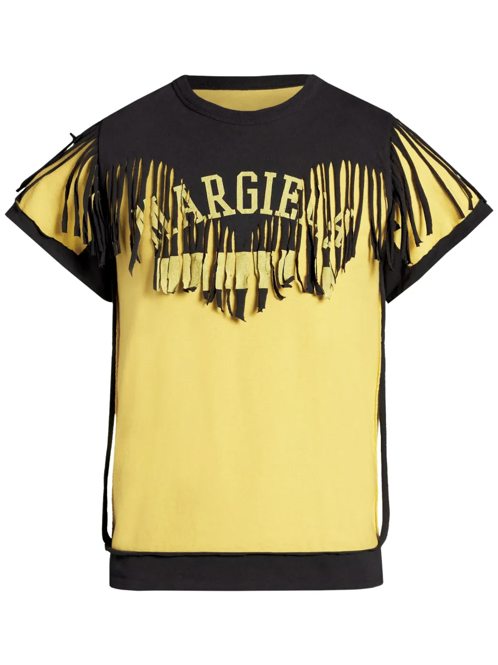 Maison Margiela T-shirt con stampa - Nero