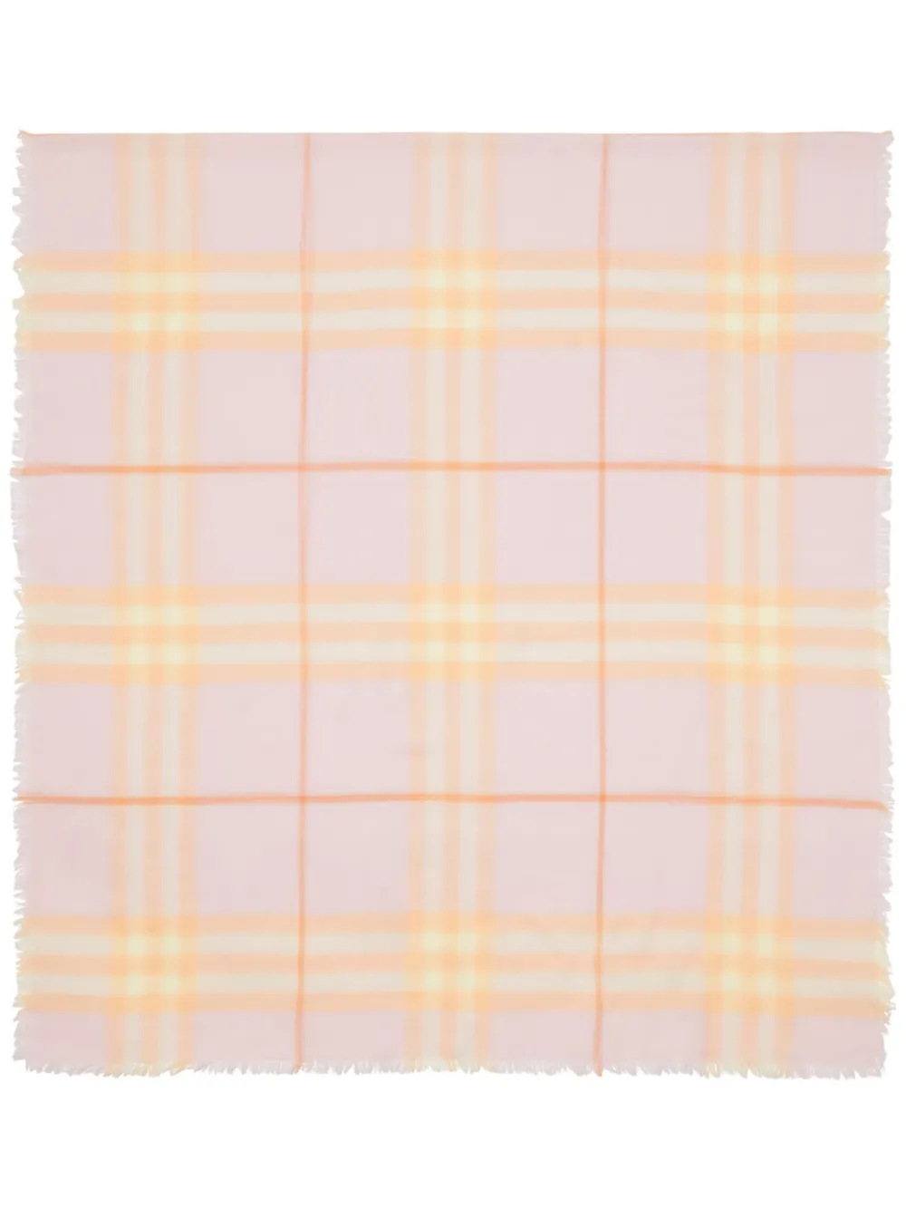 Burberry Sciarpa a quadri - Rosa