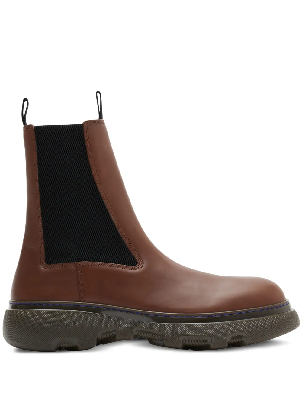 Burberry Stivali Chelsea Creeper - Marrone