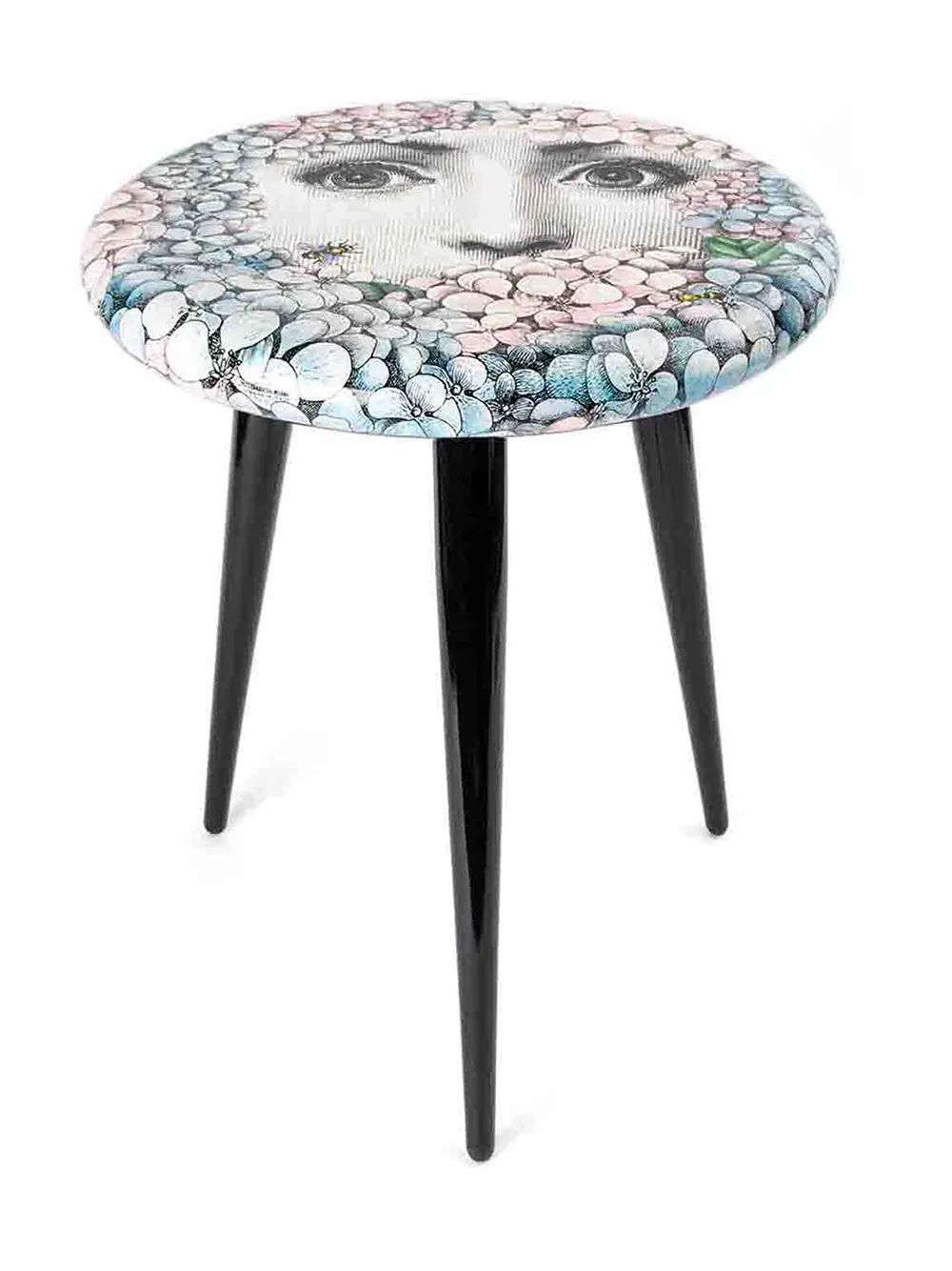 Fornasetti Sgabello 'Ortensia' - Nero