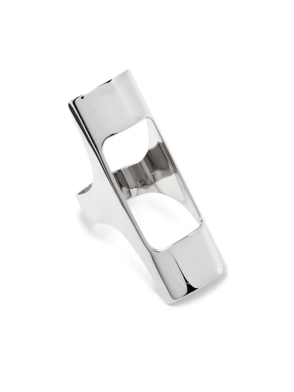 VETEMENTS Anello Lighter Holder in ottone - Argento