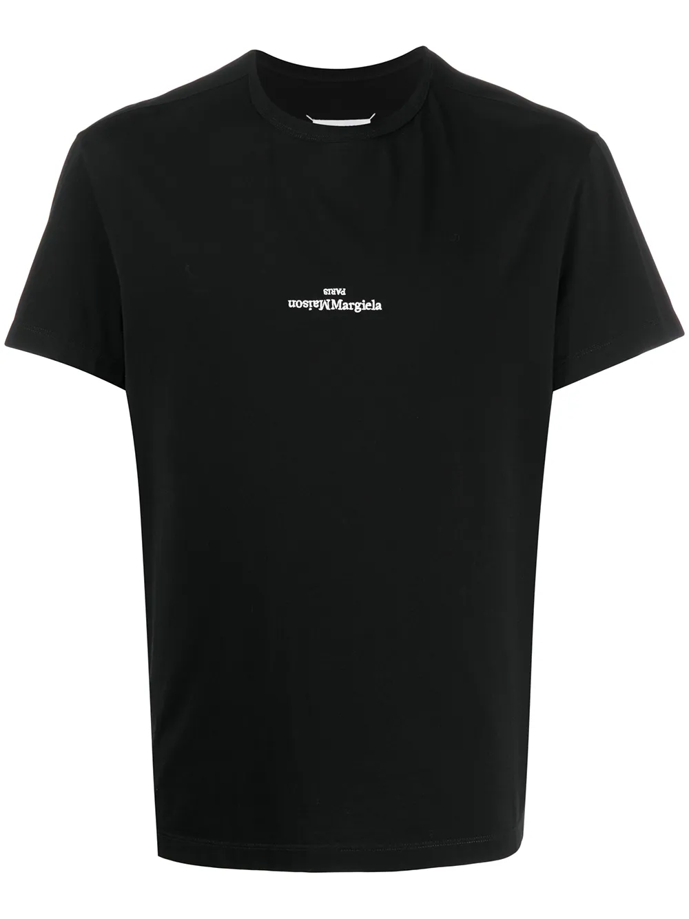 Maison Margiela T-shirt con ricamo - Nero