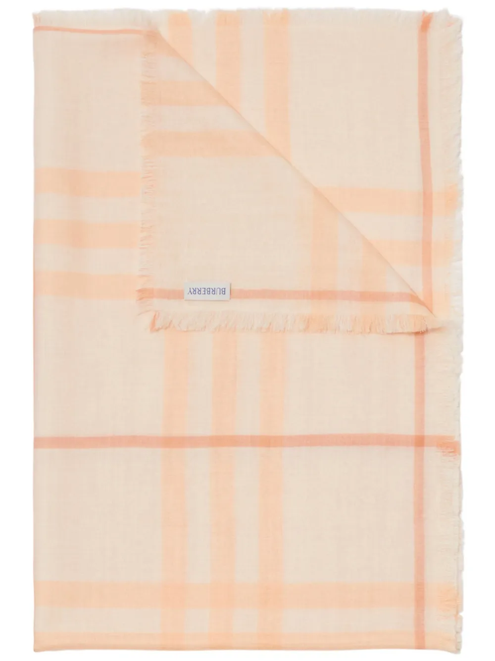 Burberry Sciarpa a quadri - Rosa