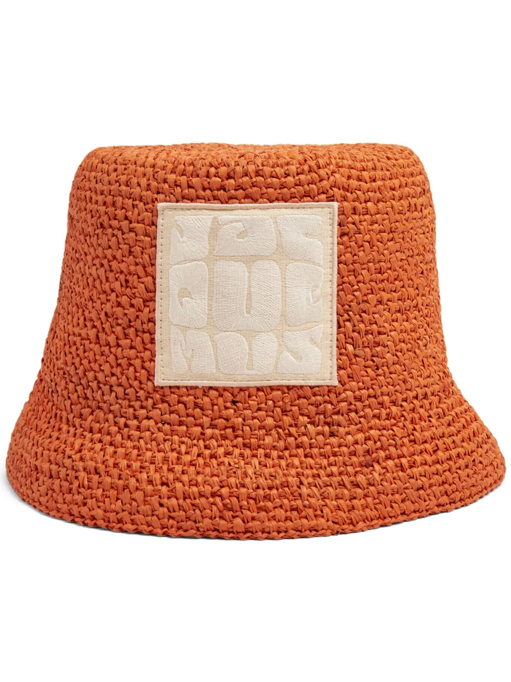 Jacquemus Cappello bucket Le Bob Ficiu - Arancione