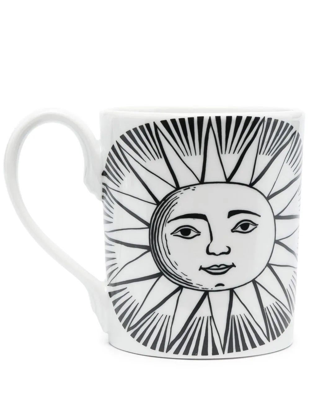 Fornasetti Tazza Sole - Nero