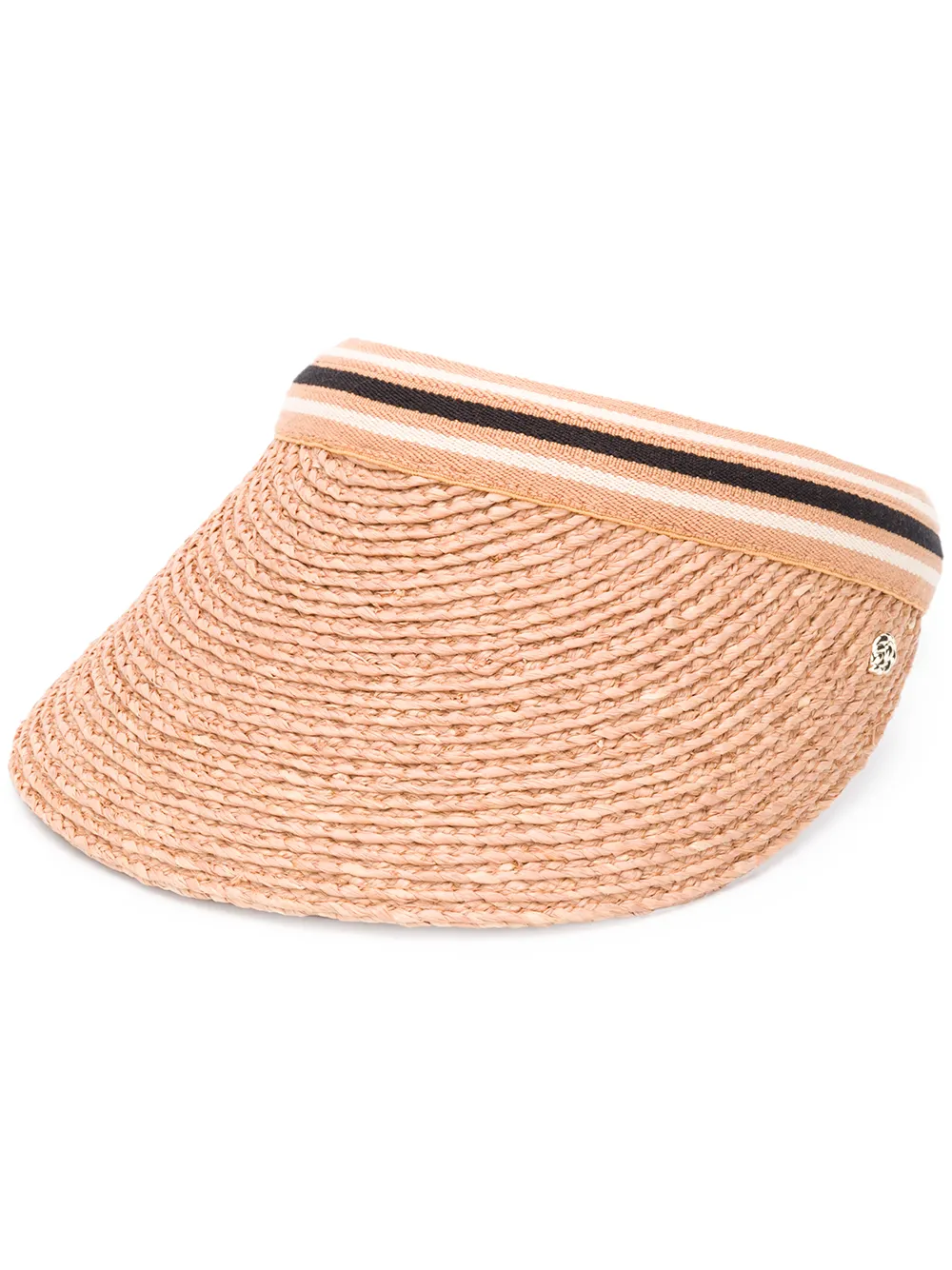 Helen Kaminski Cappello con visiera intrecciata - Toni neutri