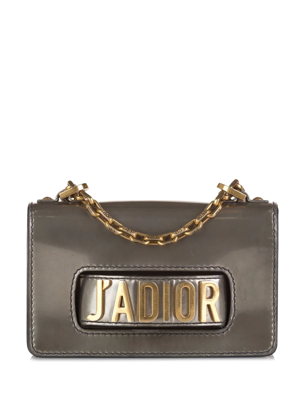 Christian Dior Pre-Owned Borsa a spalla Dio(r)evolution J'Adior mini 2018 - Grigio