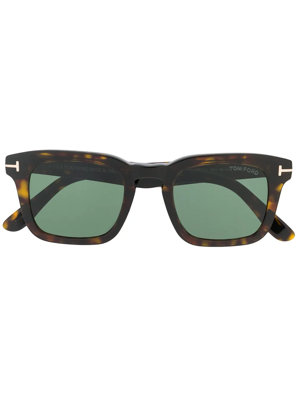 TOM FORD Eyewear Occhiali da sole squadrati Dax - Marrone