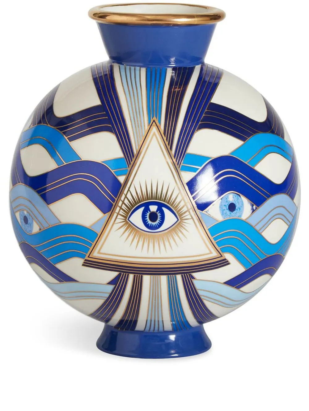 Jonathan Adler Vaso Druggist Eye (23,4cm) - Blu