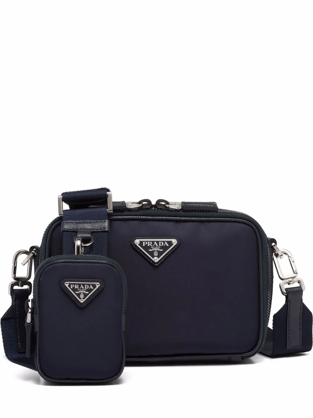 Prada Borsa messenger - Blu