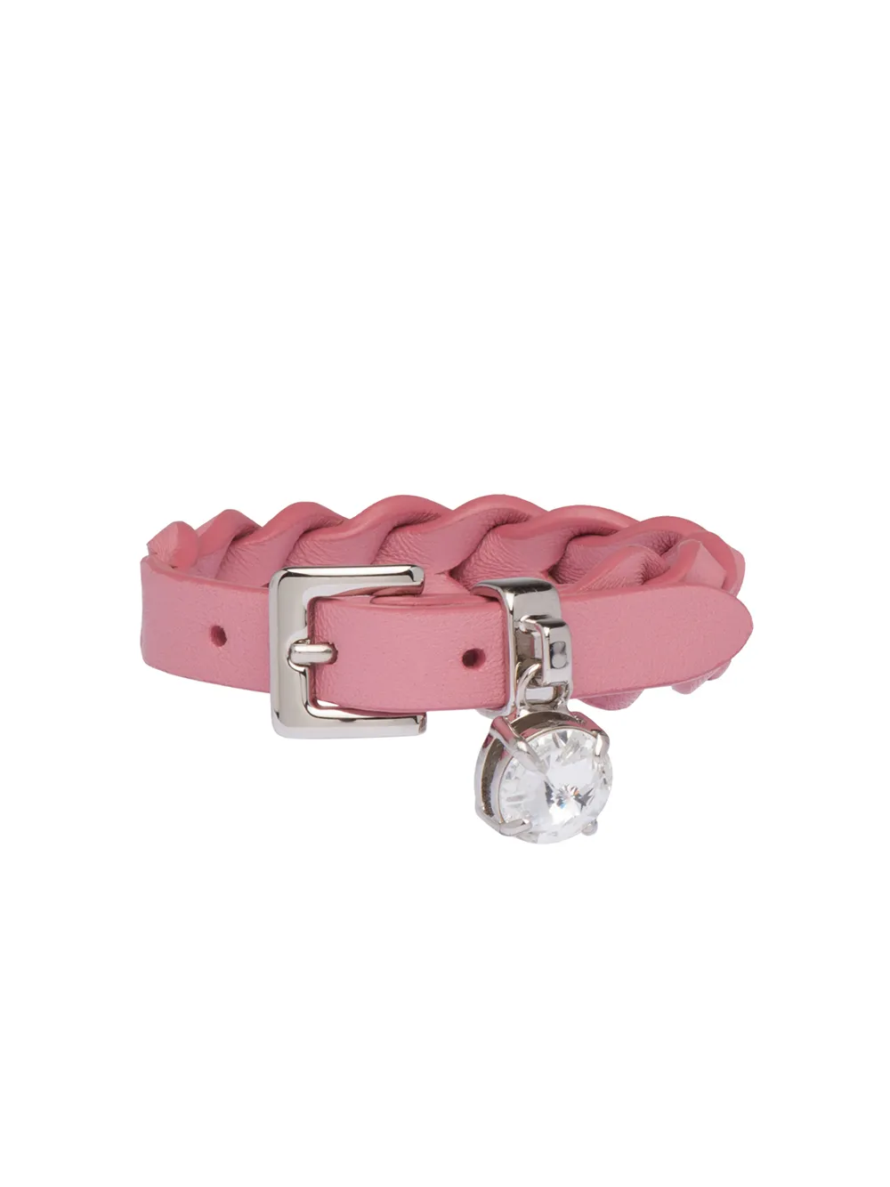 Miu Miu Bracciale intrecciato - Rosa